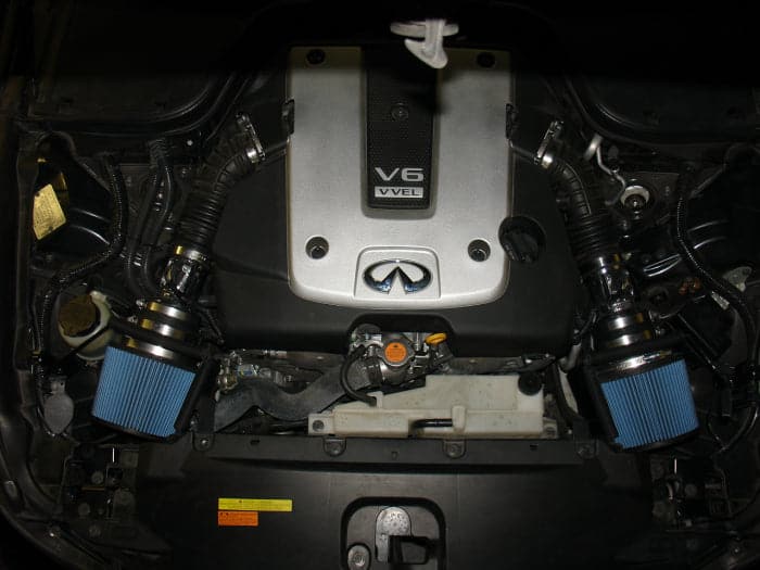 Injen 07-08 G35 4Dr 3.5L/09-13 G37/G37 IPL 2Dr 3.7L/08-13 G37 4Dr 3.7L V6 Black Short Ram Intake