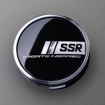 Tapa Central SSR Racing Flat Negro Tipo B PCD 108/120.67 (SP4/MS3)