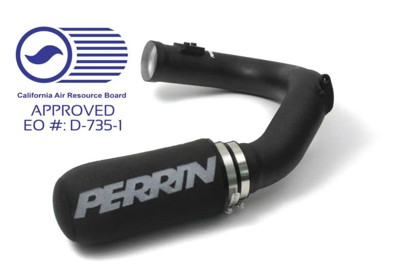 Perrin Performance 17-19 Subaru BRZ/86 Cold Air Intake (Auto Only) Wrinkle Black (perPSP-INT-334BK)