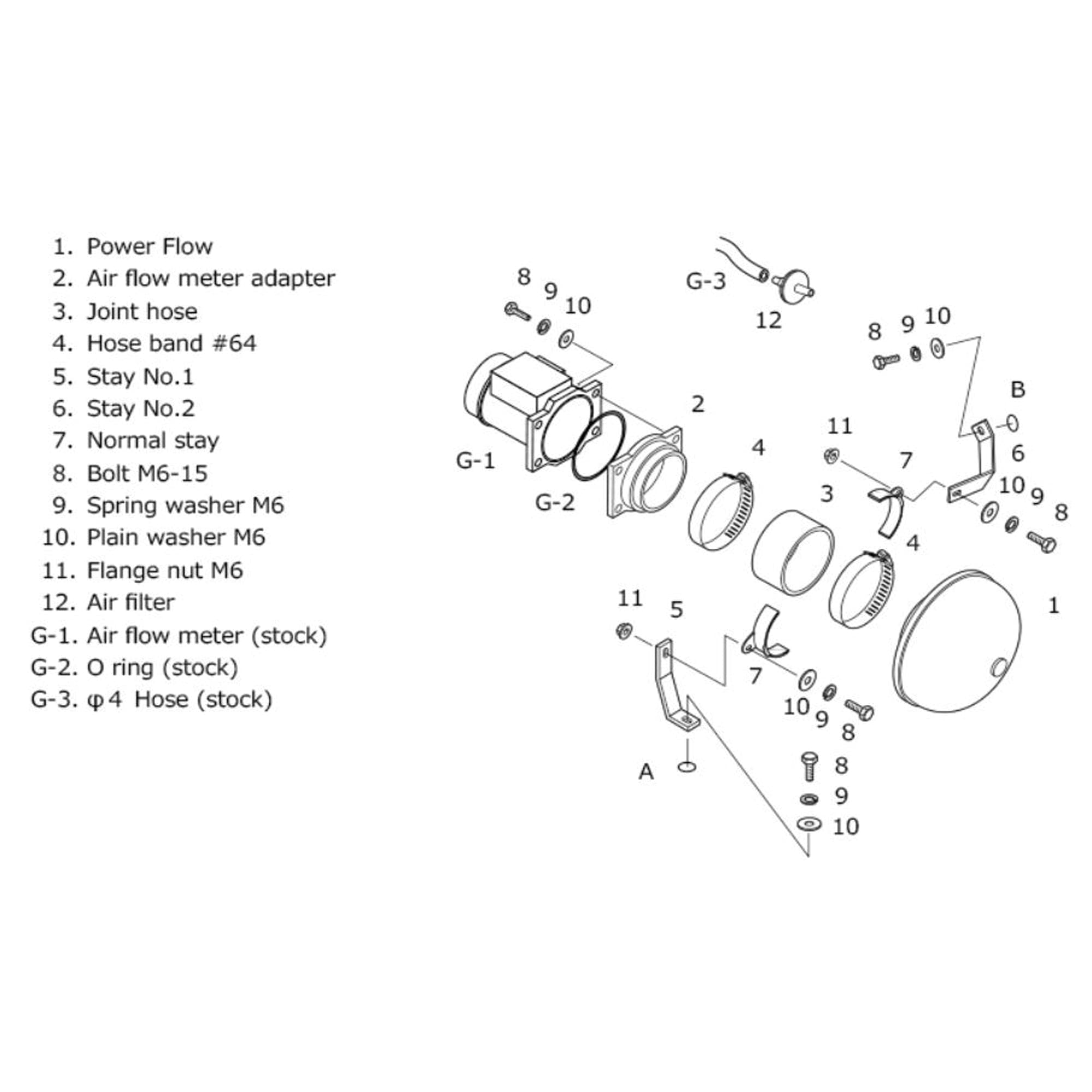 HKS SPF H (B) PARA NISSAN Y33 VQ30DET 95-05 (hks70019-AN108)