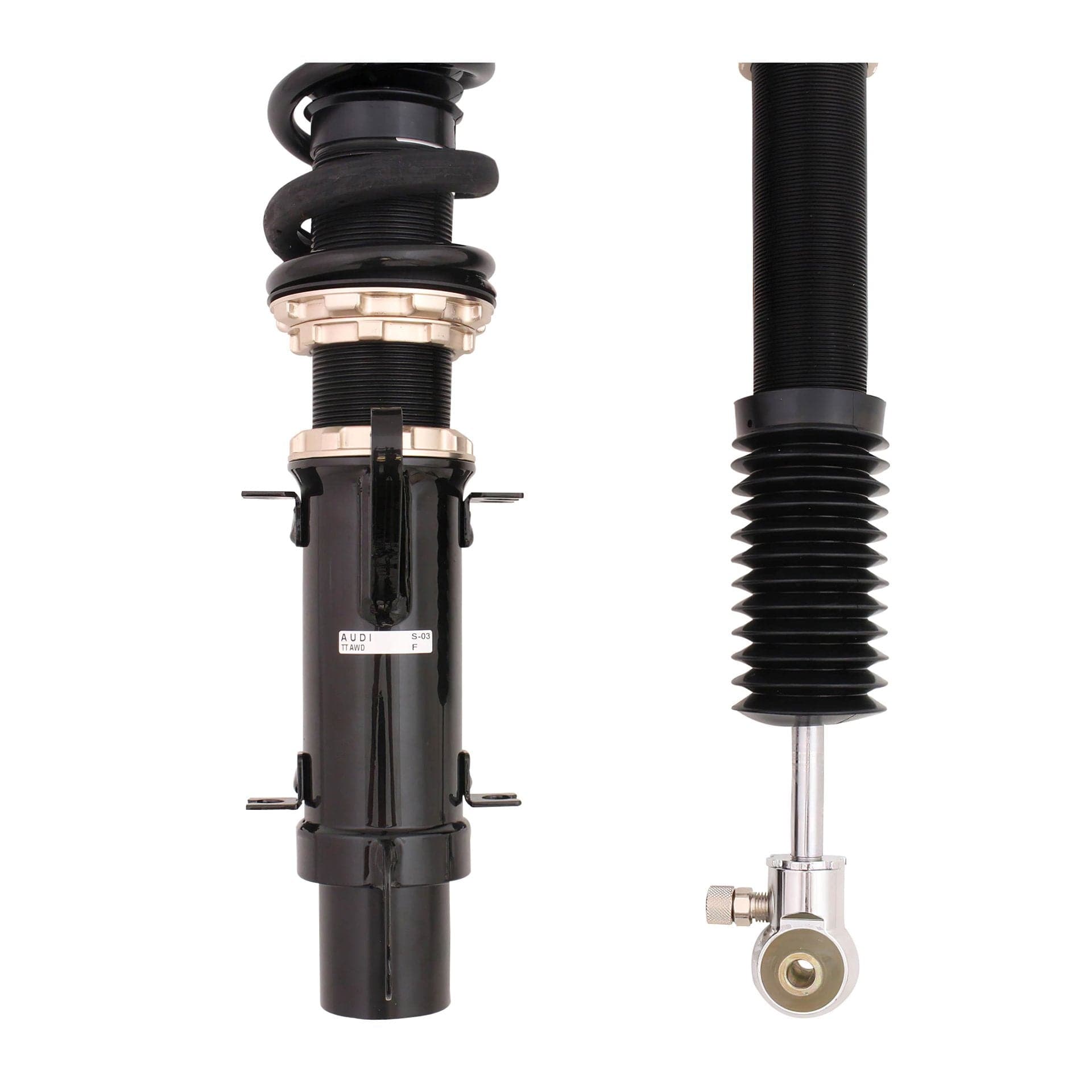 BC Racing BR Coilovers for 99-05 Volkswagen Golf R32 AWD, JETTA IV AWD, BORA AWD (S-03-BR)