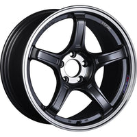 SSR GTX03 18x9.5" 5x100 +38mm Offset Black Graphite Wheel