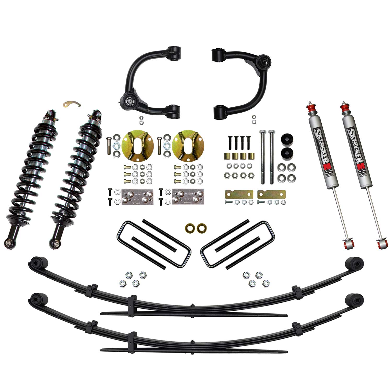 Skyjacker 16-22 Toyota Tacoma Sistema de elevación de suspensión con amortiguadores roscados de 3 pulgadas (TC536UMKS)