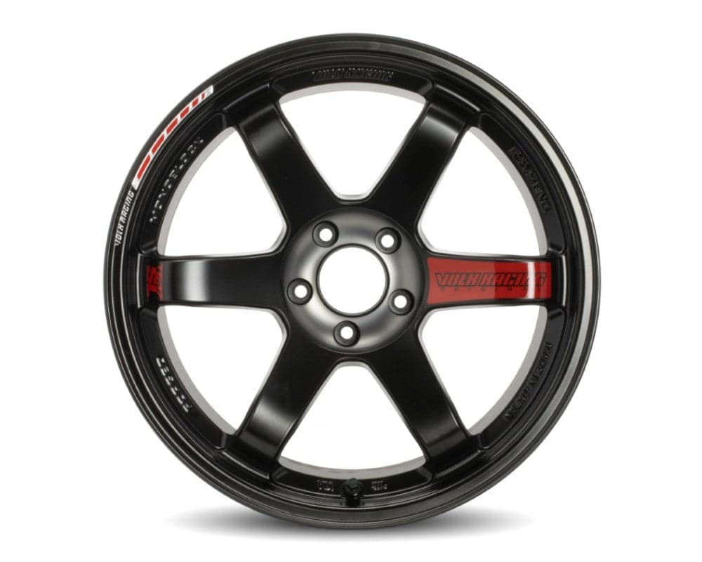 Rueda Volk Racing TE37 SL Black Edition III 18x9.5" +21 5x114.3 con llanta negra prensada REDOT