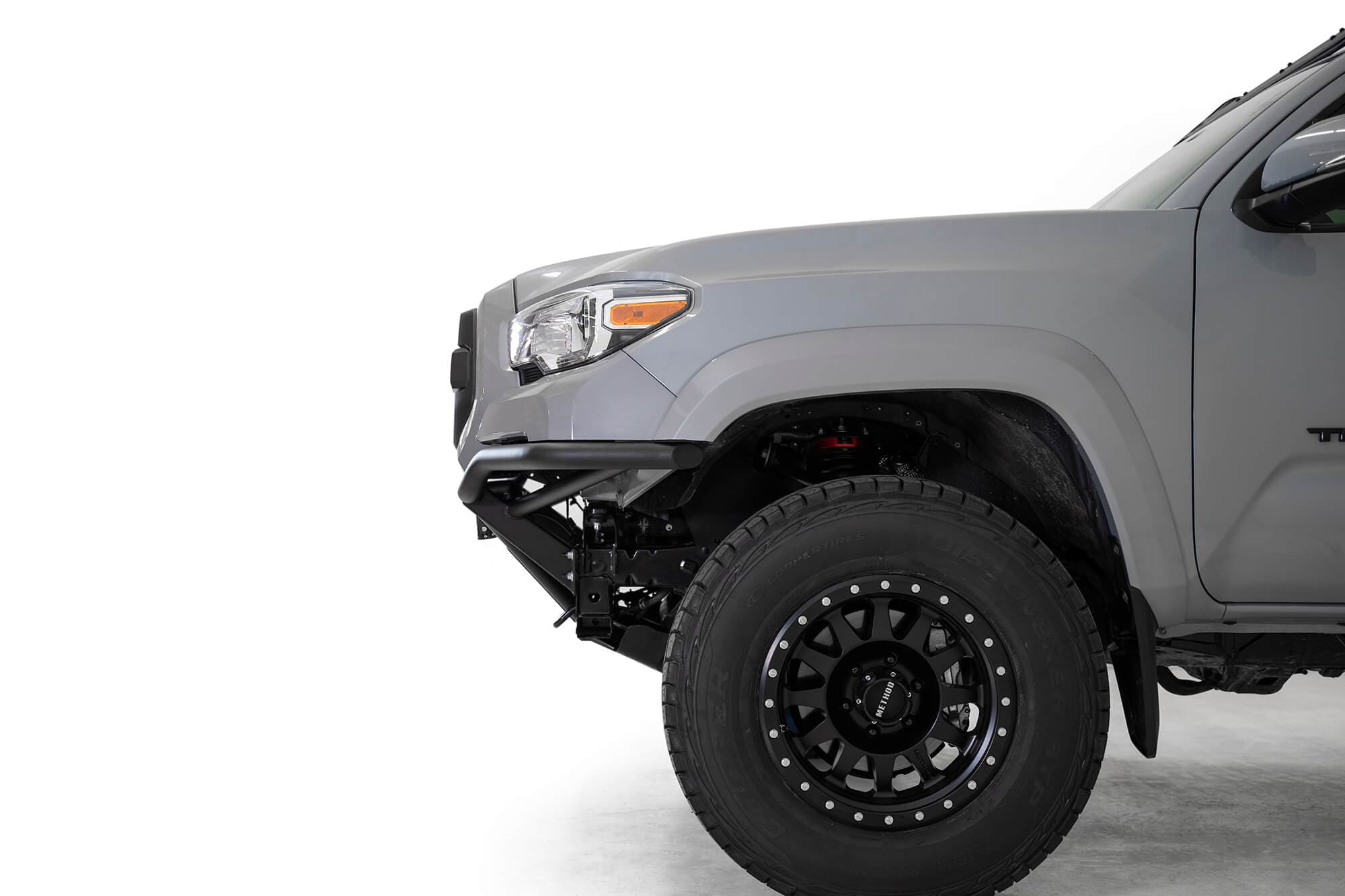 Addictive Desert Designs 16+ Toyota Tacoma PRO Bolt-On Front Bumper - Hammer Black