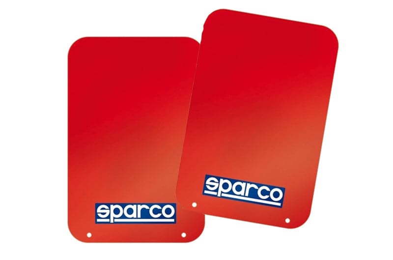 Par de guardabarros universales Sparco rojo (spa03791RS)