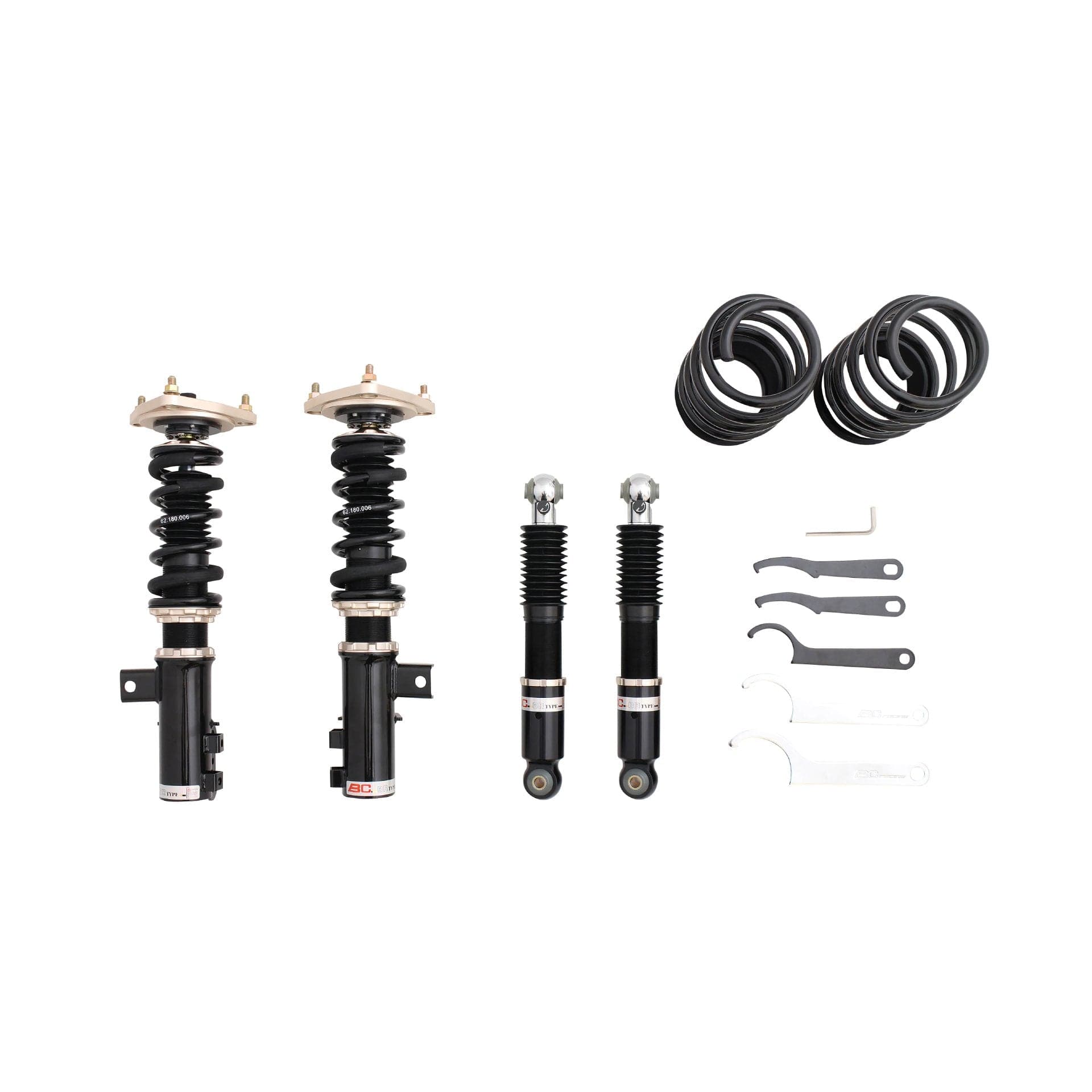 BC Racing BR Coilovers para Kia Forte Coupe y Sedan 14-18 (W-09-BR)