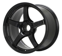 Rueda GramLights 57CR 19x9.5 +35 5x114.3 en negro brillante