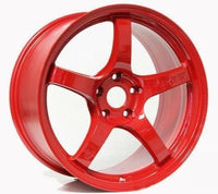 Gram Lights 57CR 18X9.5 +38 5x100 en Rojo Milano