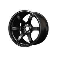 Gram Lights 57DR 19x10.5 +35 5-114.3 Semi Gloss Black Wheel