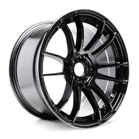 Gram Lights 57XR 18x9.5 +38 5-114.3 Rueda negra brillante