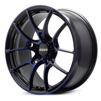 Rueda Volk Racing G025 19x10.5" 5x114.3 +22mm en Azul Oscuro/DC