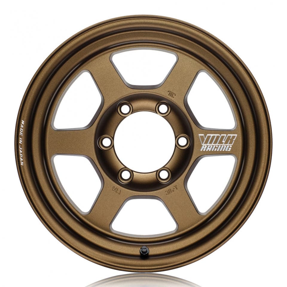 Volk Racing TE37X Rueda modelo progresiva en bronce - 16x8 +0 6x139.7