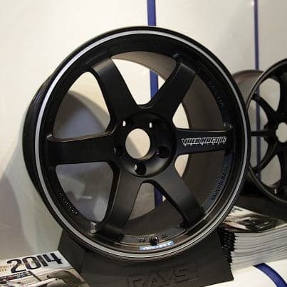 Rueda VOLK TE37 ULTRA 19x9.5" +22 5x114.3 en Negro Plano