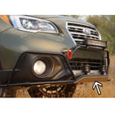 LP Aventure 15-19 Subaru Outback Front Bumper Esthetic Plate 