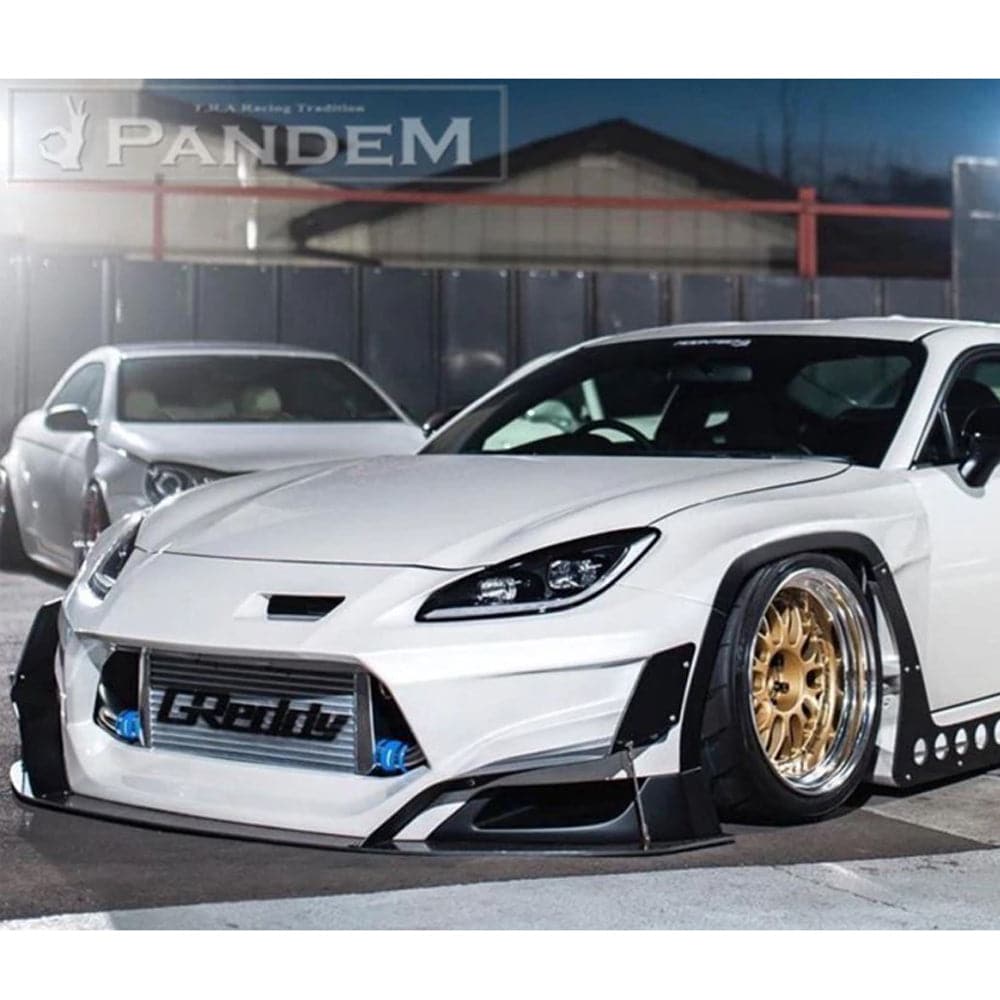 Pandem 2022 Toyota GR86 (ZN8) Rocket Bunny Front Over-Fenders