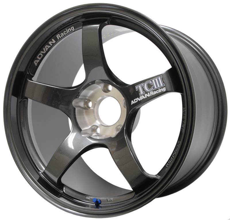 Rueda Advan Racing TCIII 18x9.5 +35 5x120 en Dark Gunmetallic