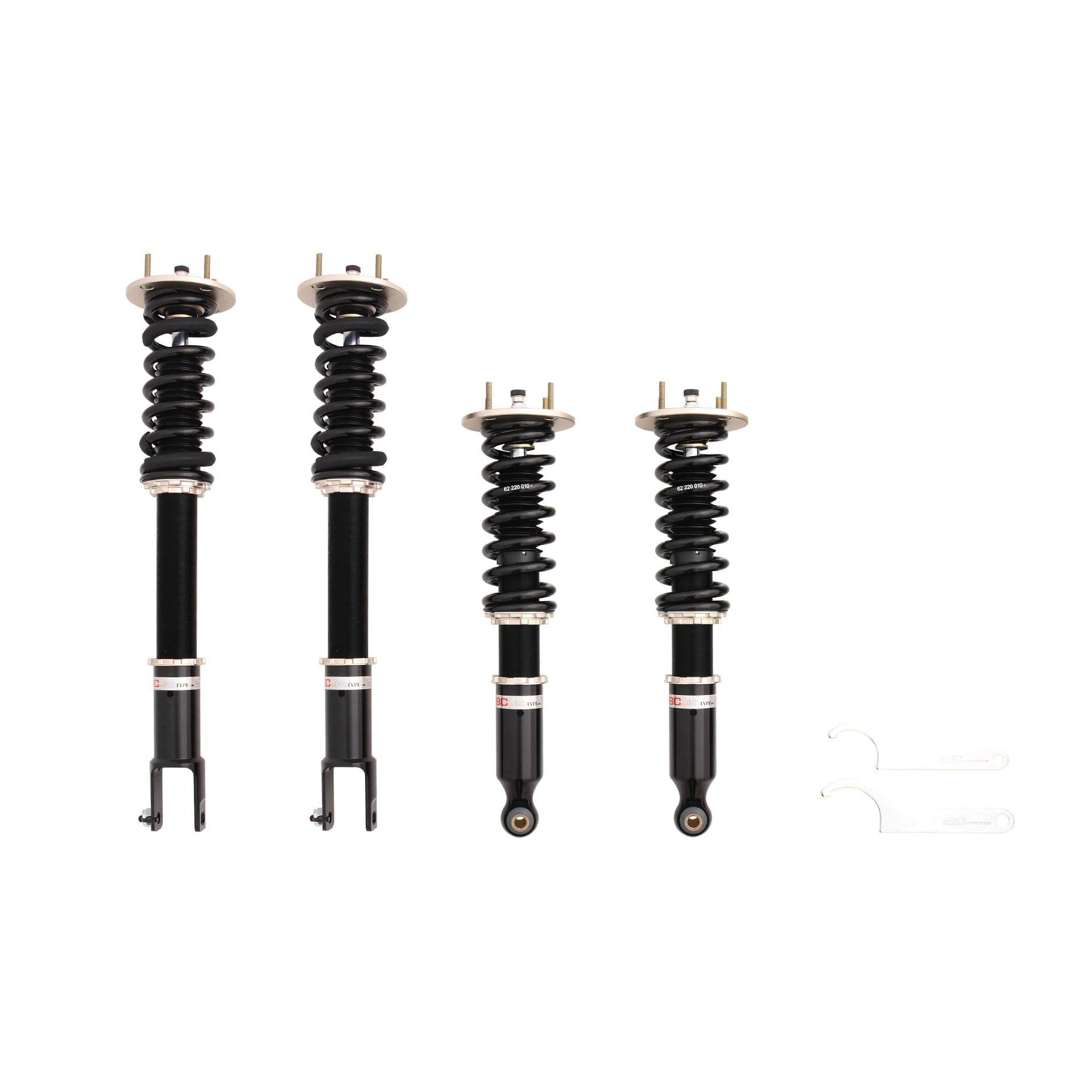 BC Racing BR Coilovers para Jaguar XJ 03-09 (ZX-02-BR)