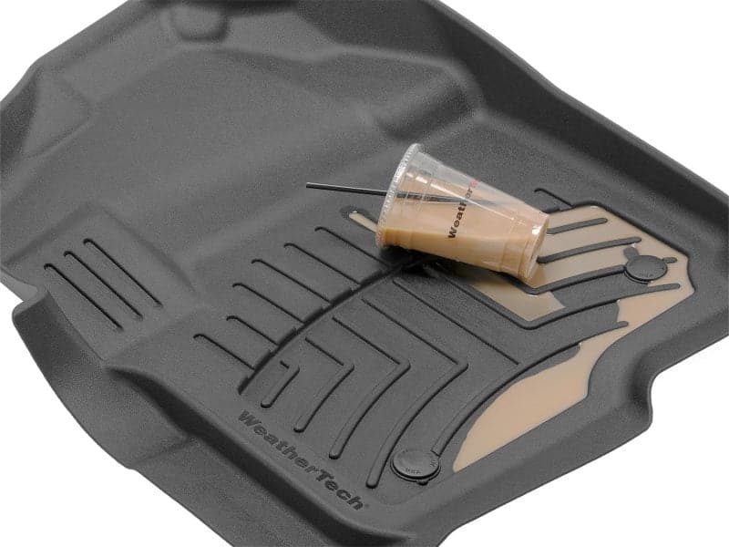 WeatherTech 2020+ Jeep Gladiator Tapetes traseros 3D - Negro