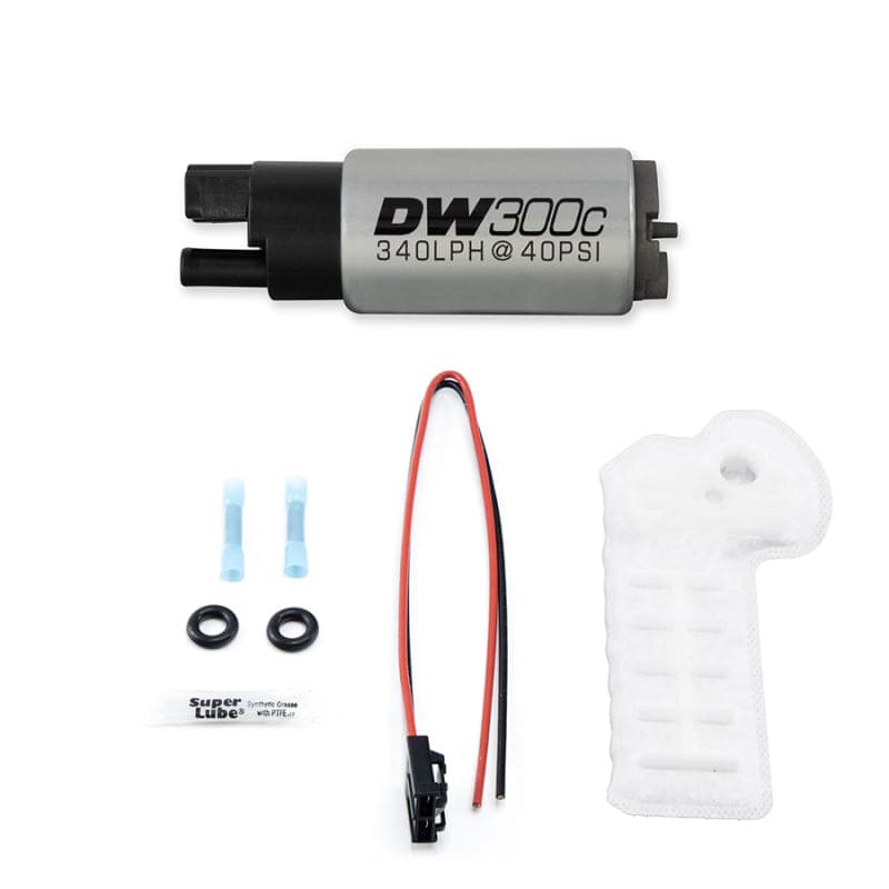 DeatschWerks 340lph DW300C Compact Fuel Pump 17-20 Honda Civic Type R (w/o Mounting Clips) (9-307-1059)