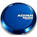 Tapa Central Advan Racing - 73mm Plana - Azul