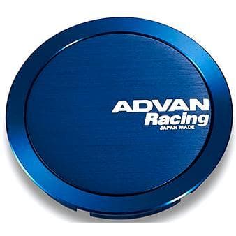 Tapa Central Advan Racing - 73mm Completamente Plana - Azul