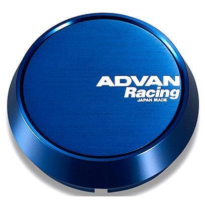 Tapa Central Advan Racing - 73mm Medio - Azul