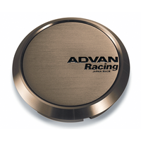 Advan Racing Tapa Central Plana 63 Ámbar Bronce (5x100/4x100 PCD)