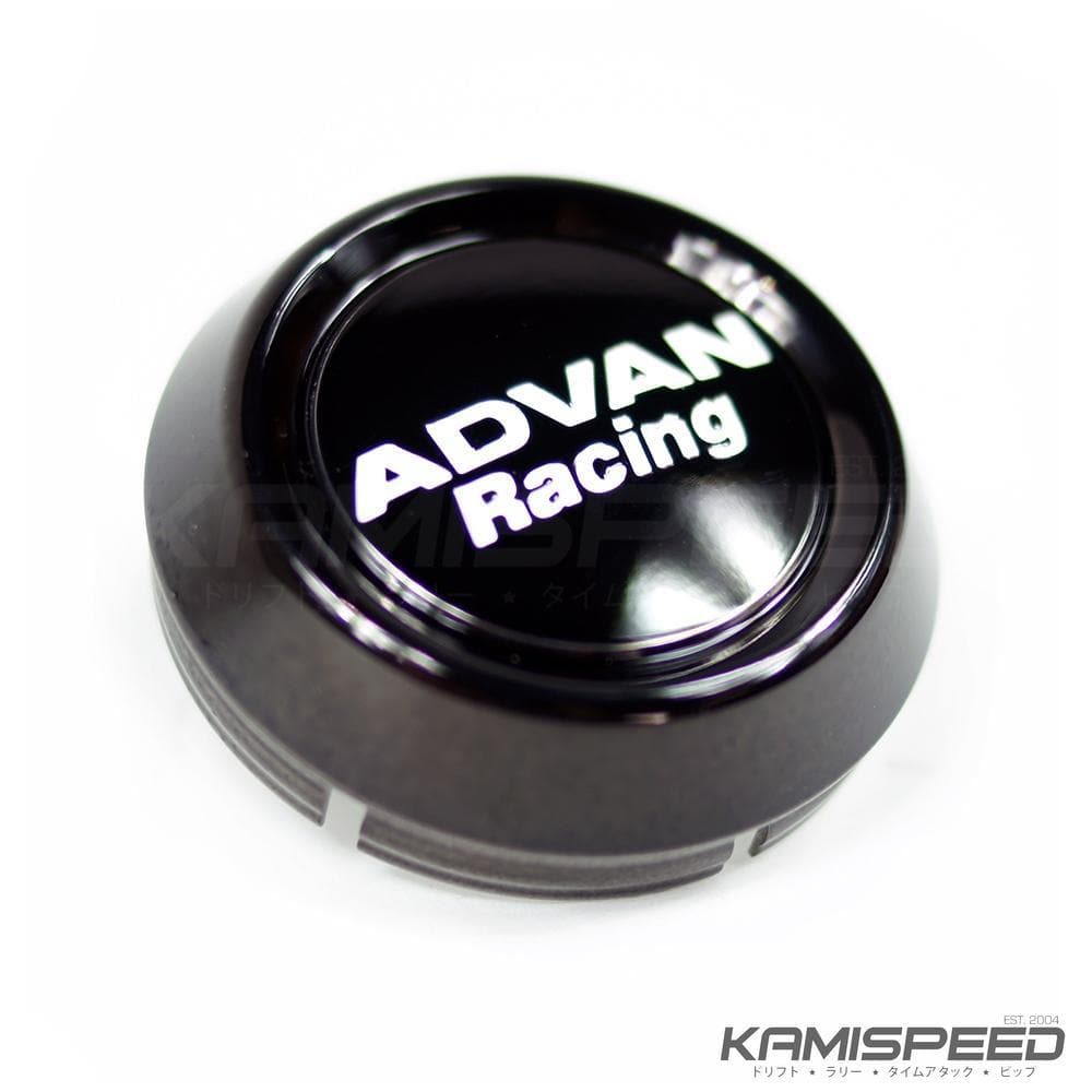 Tapa Central Advan Racing Baja - 73mm Negro