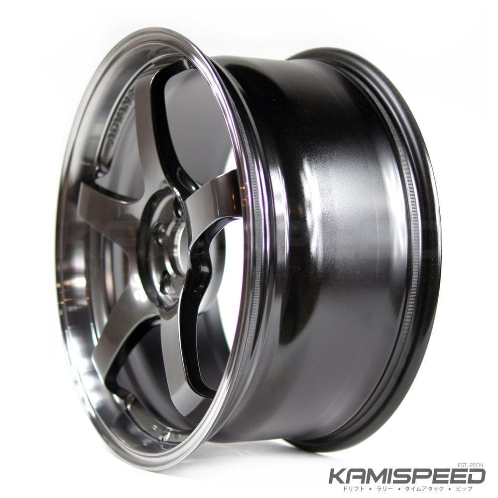 Advan Racing GT 18x8.5 +45 5x100 | Machine Racing Metal Black (13+ FR-S, BRZ, and 86)