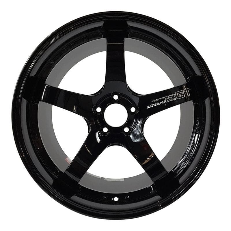 Advan Racing GT Premium - 20x12 +20 5x114.3 - Negro brillante de carreras