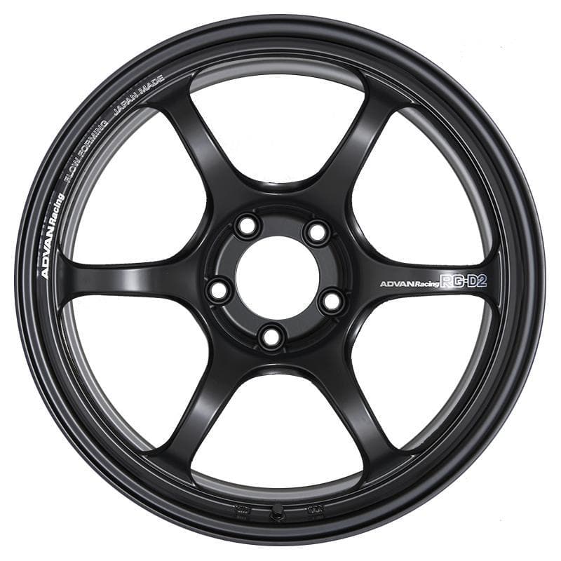 Advan Racing RG-D2 - 17x7.5 +48 5x114.3 - Negro semibrillante