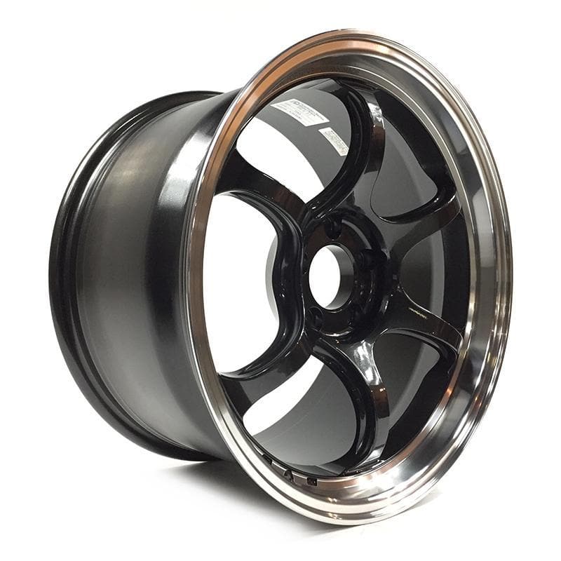 Advan Racing RG-D2 - 18x10 +35 5x114.3 - Machining & Black GunMetallic