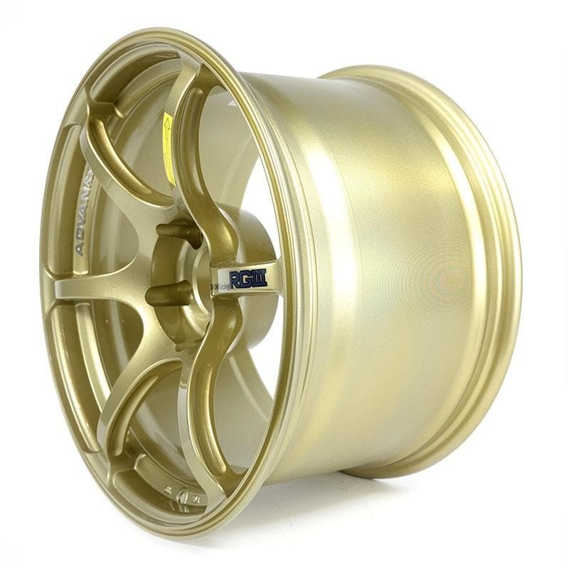 Advan Racing RGIII 18x10.5 +25 5x114.3 Racing Gold Metallic | 