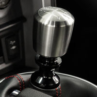 Raceseng Ashiko Shift Knob (Gate 4 Engraving) M12x1.25mm Adapter - Brushed