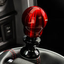 Raceseng Contour Shift Knob (No Engraving) M12x1.25mm Adapter - Red Translucent