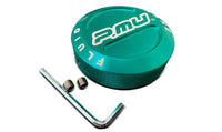 Project Mu Green Master Cylinder Cap for Most Subaru / Nissan / Mitsubishi