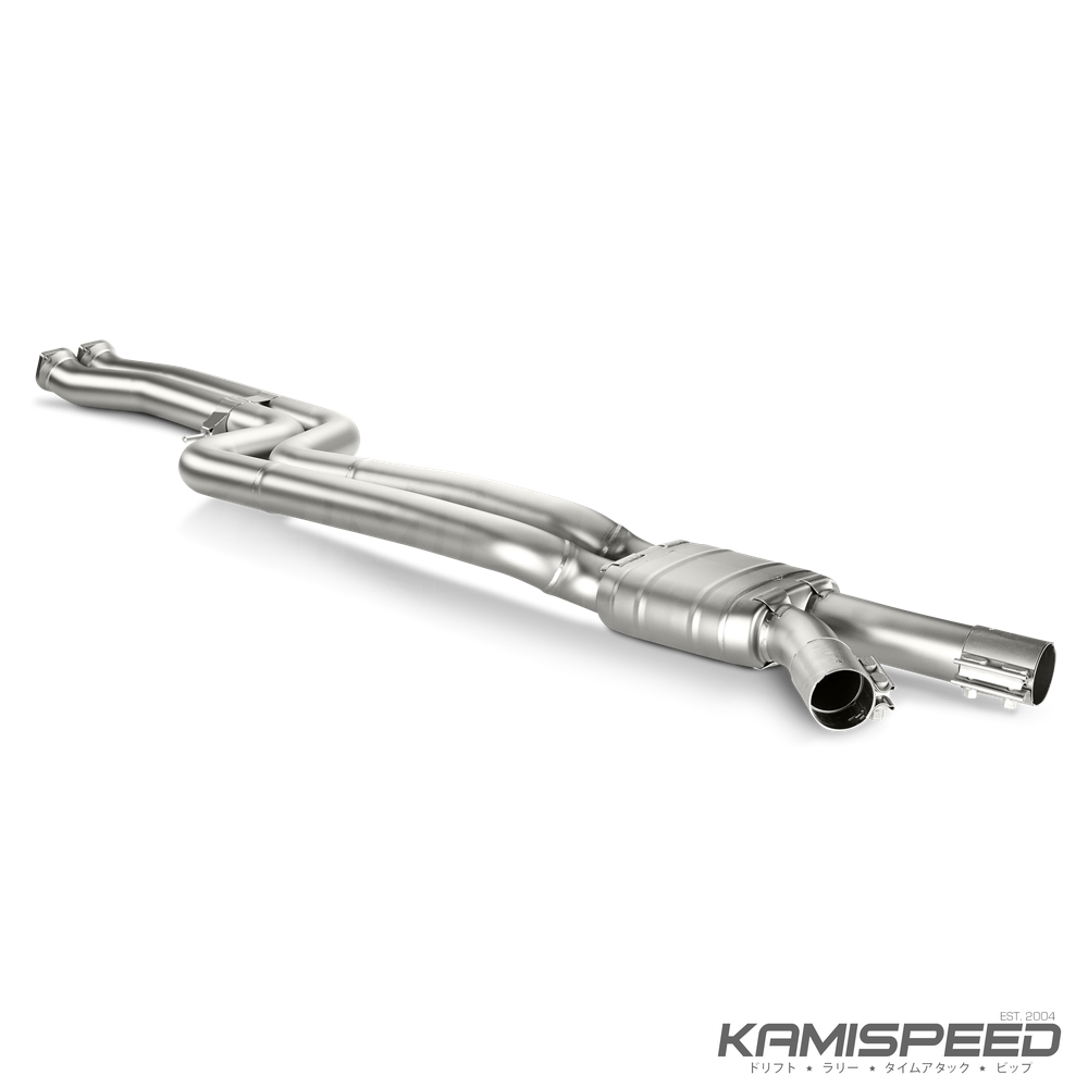 Akrapovic Stainless Steel Evolution Link Pipe Set | 2020+ Toyota Supra A90