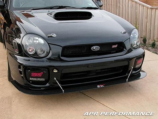 APR Performance Carbon Fiber Wind Splitter With Rods WRX 2002-2003