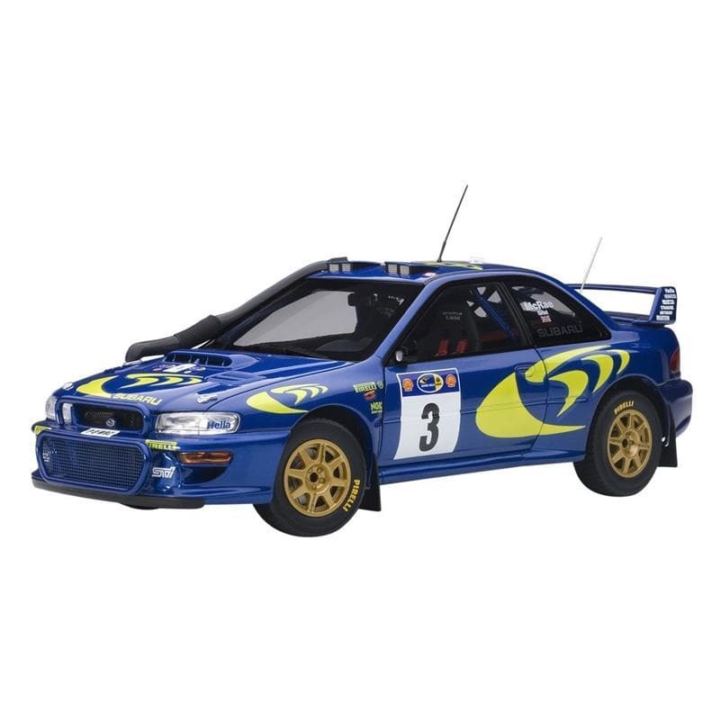 AUTOart 1/18 Subaru Impreza WRC 1997 #3, Colin McRoe/Nicky Grist, Safari Rally Kenia (89792)