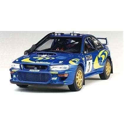 AUTOart 1/18 Subaru Impreza WRC 1997 #3, Colin McRoe/Nicky Grist, Safari Rally Kenya (89792)