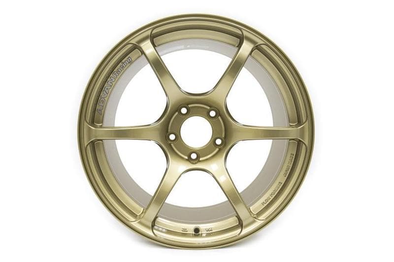 Advan RGIII 18x9.0 +45 5x114.3 Racing Gold Metallic Wheel