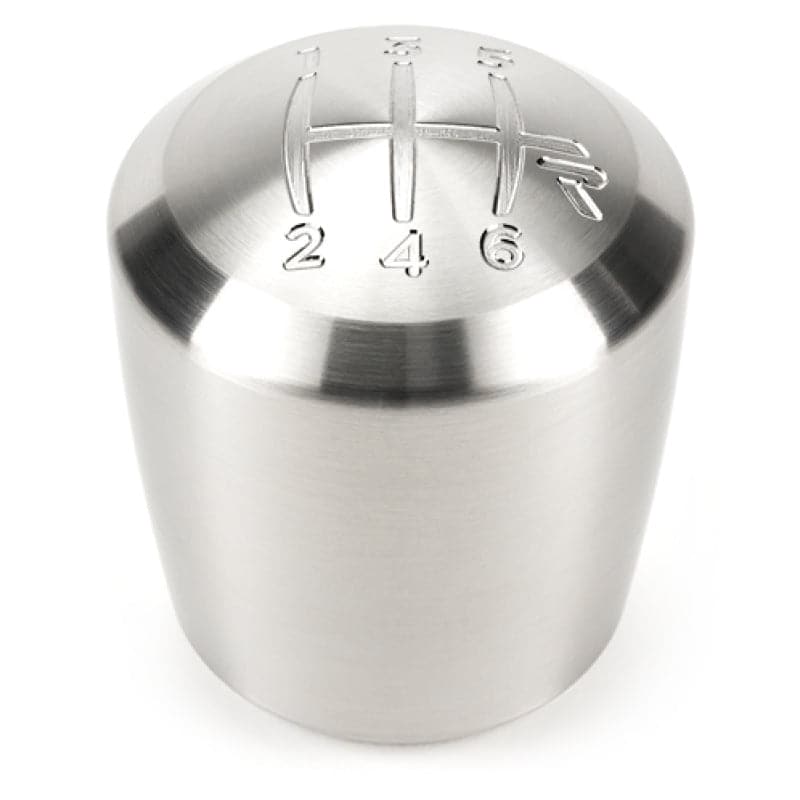 Raceseng Ashiko Shift Knob (Gate 3 Engraving) M12x1.25mm Adapter - Brushed