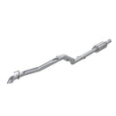 MBRP 2020 Jeep Gladiator 3.6L 2.5in Escape trasero simple con salida trasera de gato - Aluminizado (todoterreno)