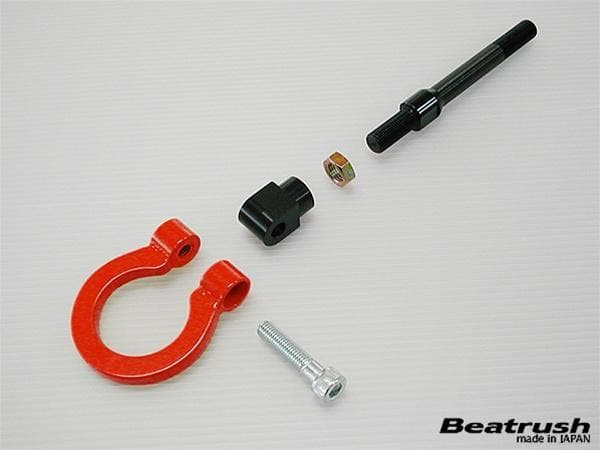 Gancho de remolque delantero rojo Beatrush WRX, STI 02-07