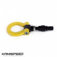 Beatrush Yellow Front Tow Hook for the Honda CR-Z, Fit, & Insight