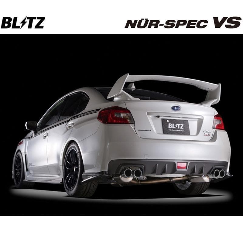 Blitz Nur-Spec VS Cat-Back Exhaust - 2015+ Subaru WRX & WRX STI