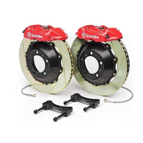 Brembo Gran Turismo Front Big Brake Kit - 2015+ Subaru WRX (Slotted Rotors)