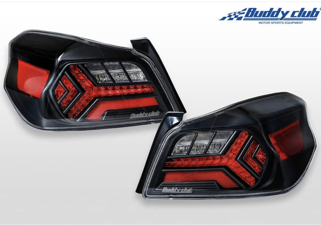 Buddy Club Sequential LED Tail Lamps for 2015+ WRX & STi