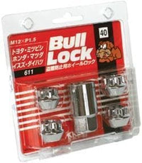 Bullocks 12X1.50 locks Open Chrome